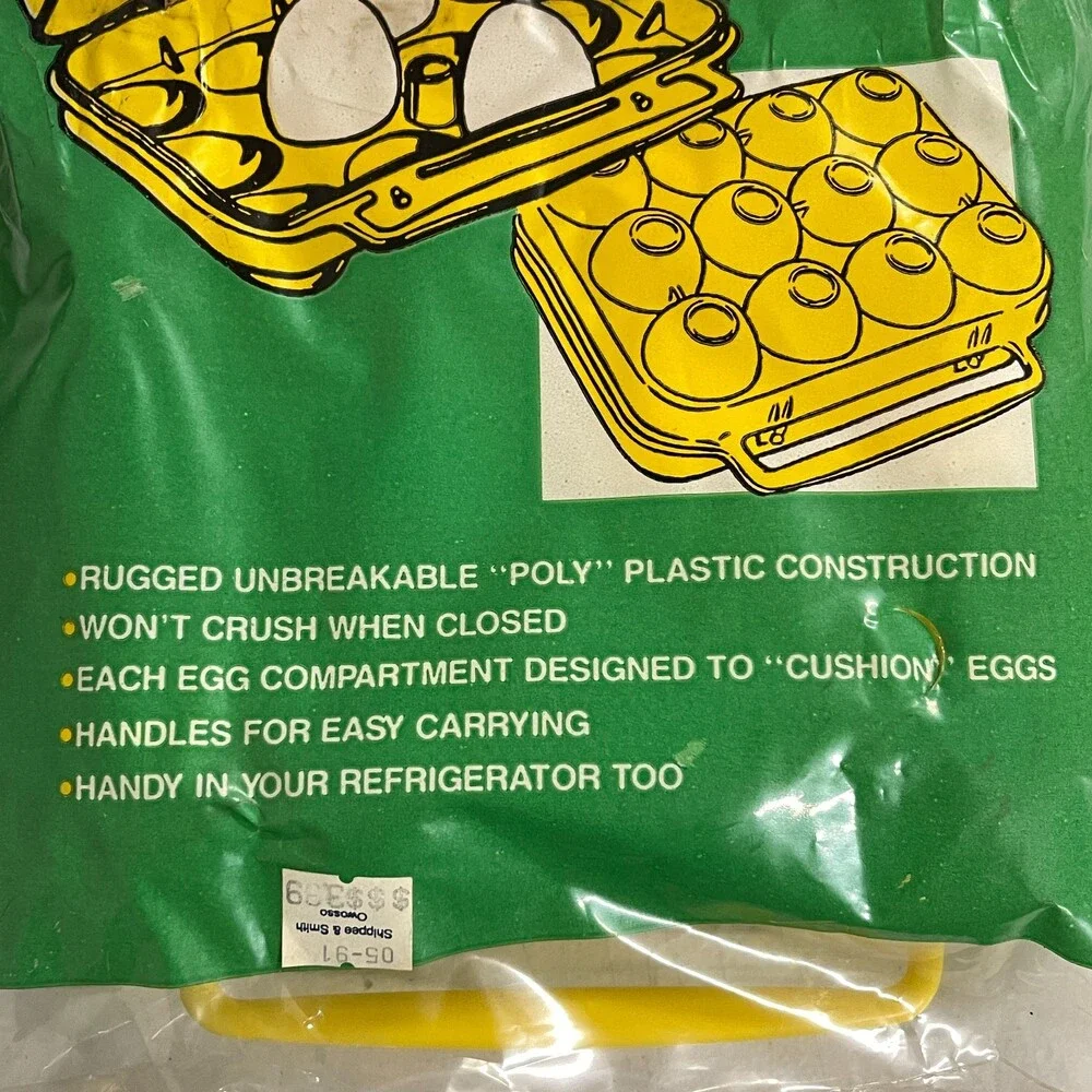 Vintage Coghlan's Camper's Egg Holder Holds A Dozen 12 Eggs Brand New Deadstock